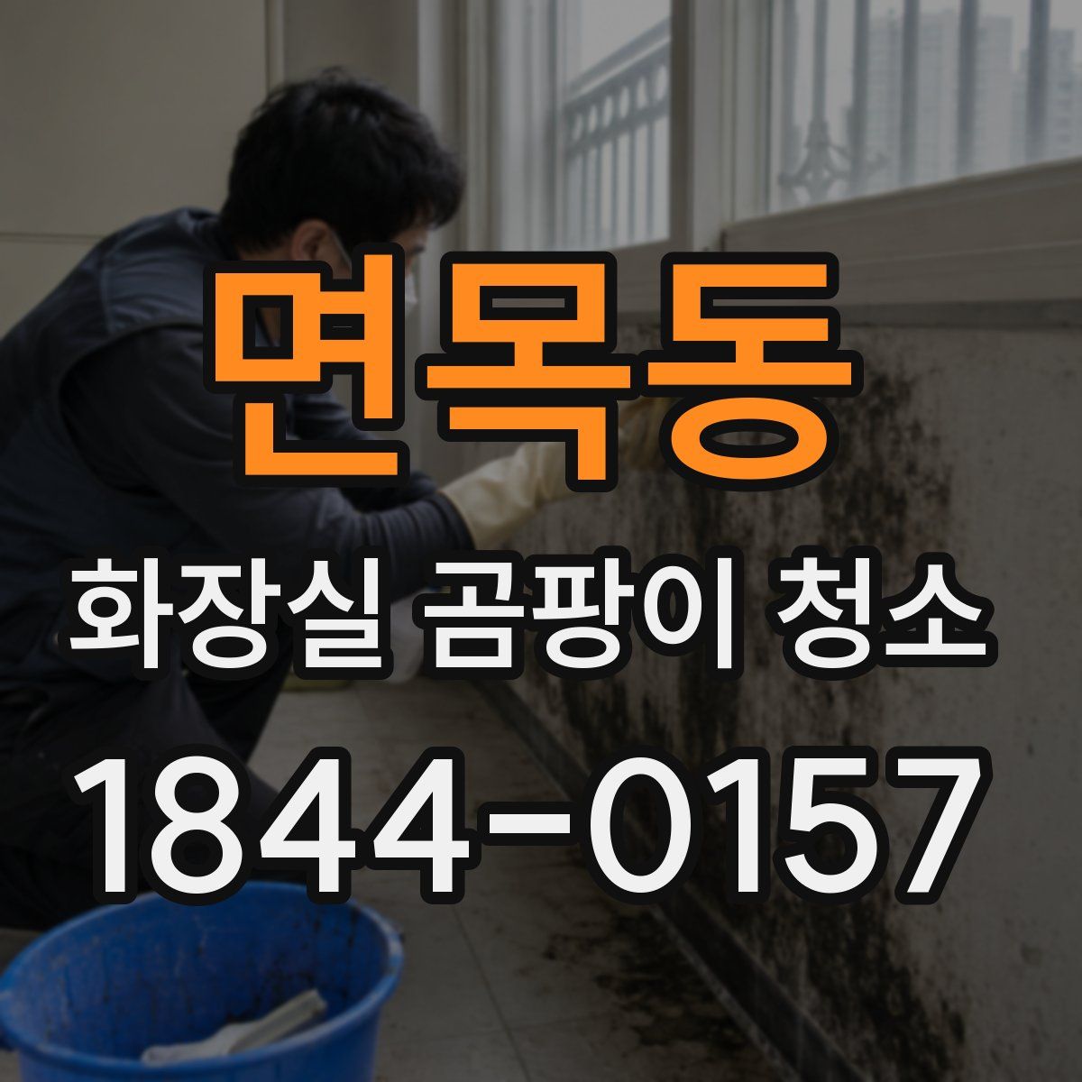 면목동 화장실 곰팡이 청소