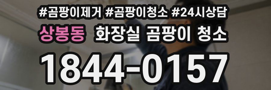 상봉동 화장실 곰팡이 청소