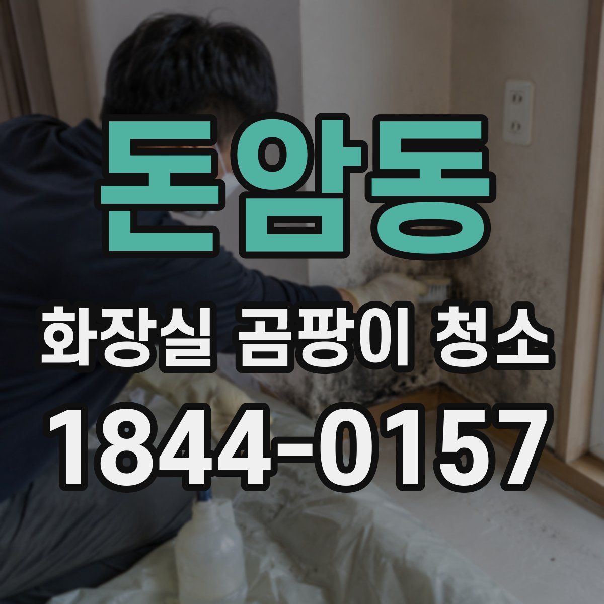 돈암동 화장실 곰팡이 청소