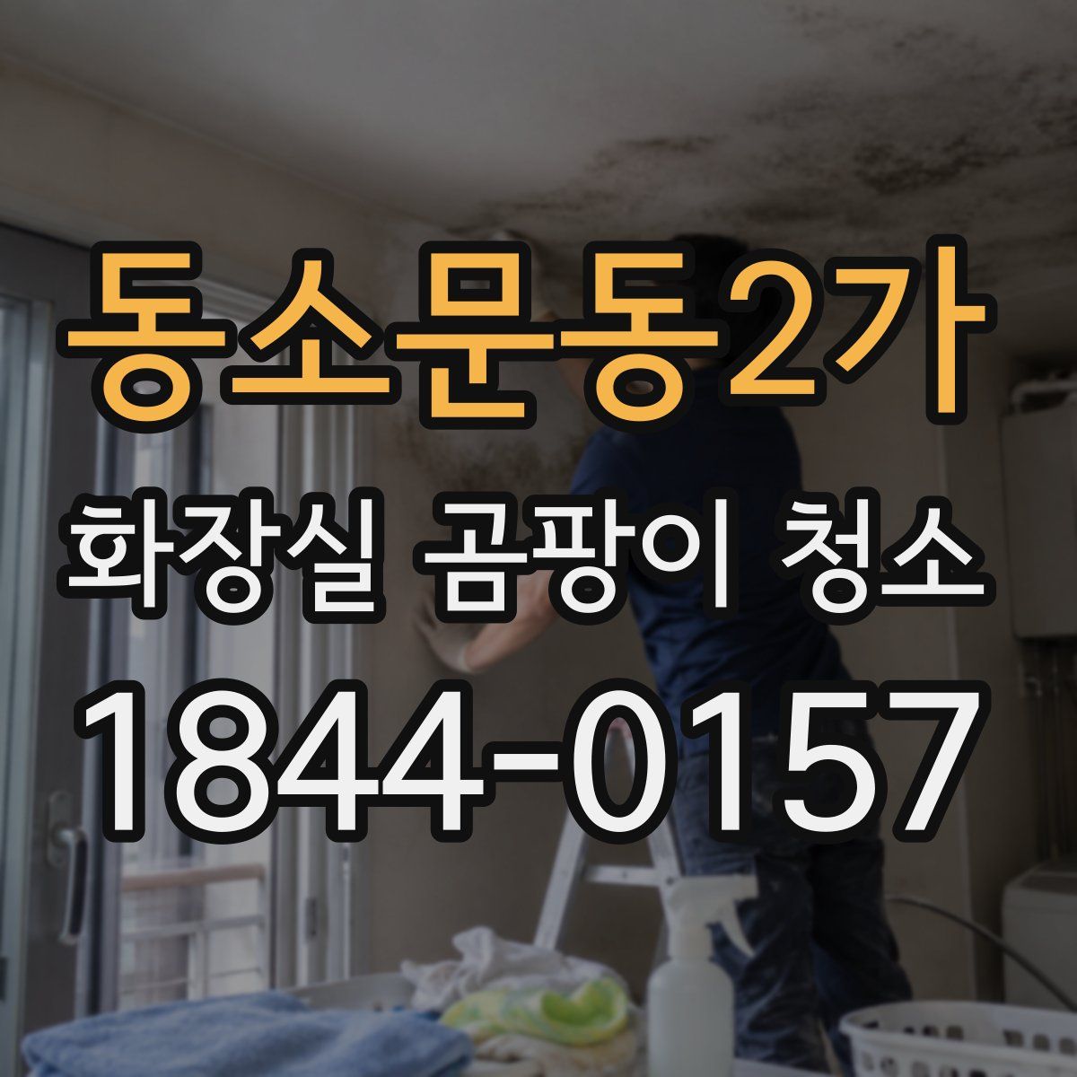 동소문동2가 화장실 곰팡이 청소