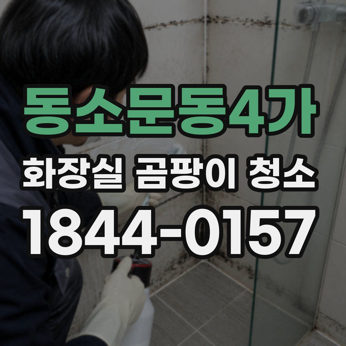 동소문동4가 화장실 곰팡이 청소