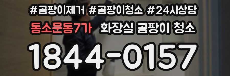 동소문동7가 화장실 곰팡이 청소