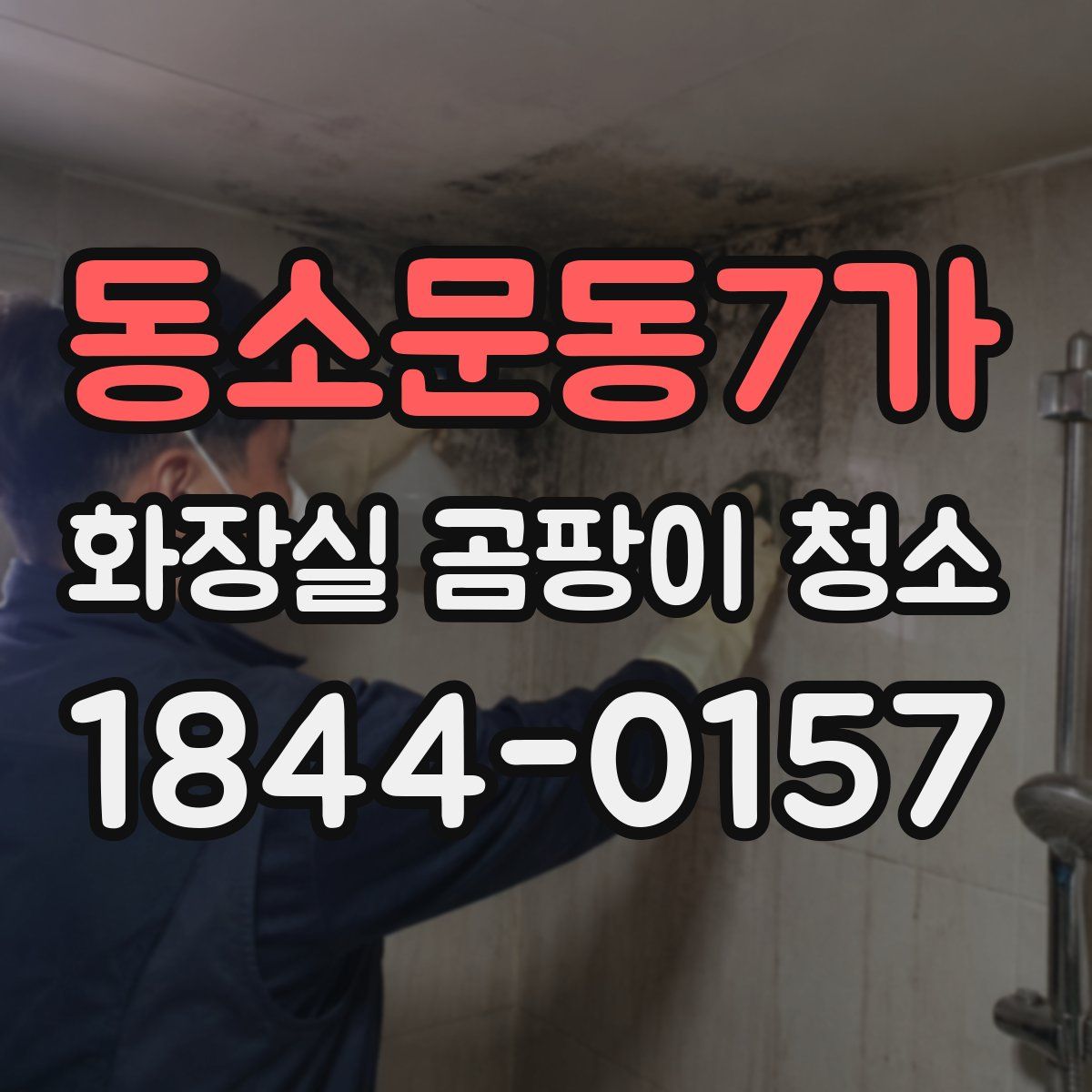 동소문동7가 화장실 곰팡이 청소