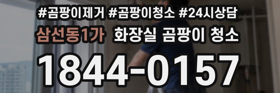 삼선동1가 화장실 곰팡이 청소
