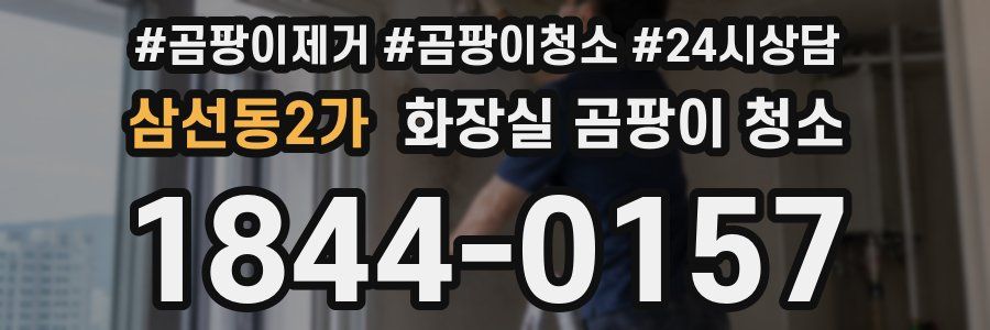 삼선동2가 화장실 곰팡이 청소