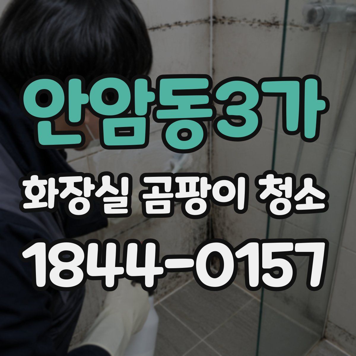 안암동3가 화장실 곰팡이 청소