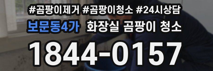 보문동4가 화장실 곰팡이 청소