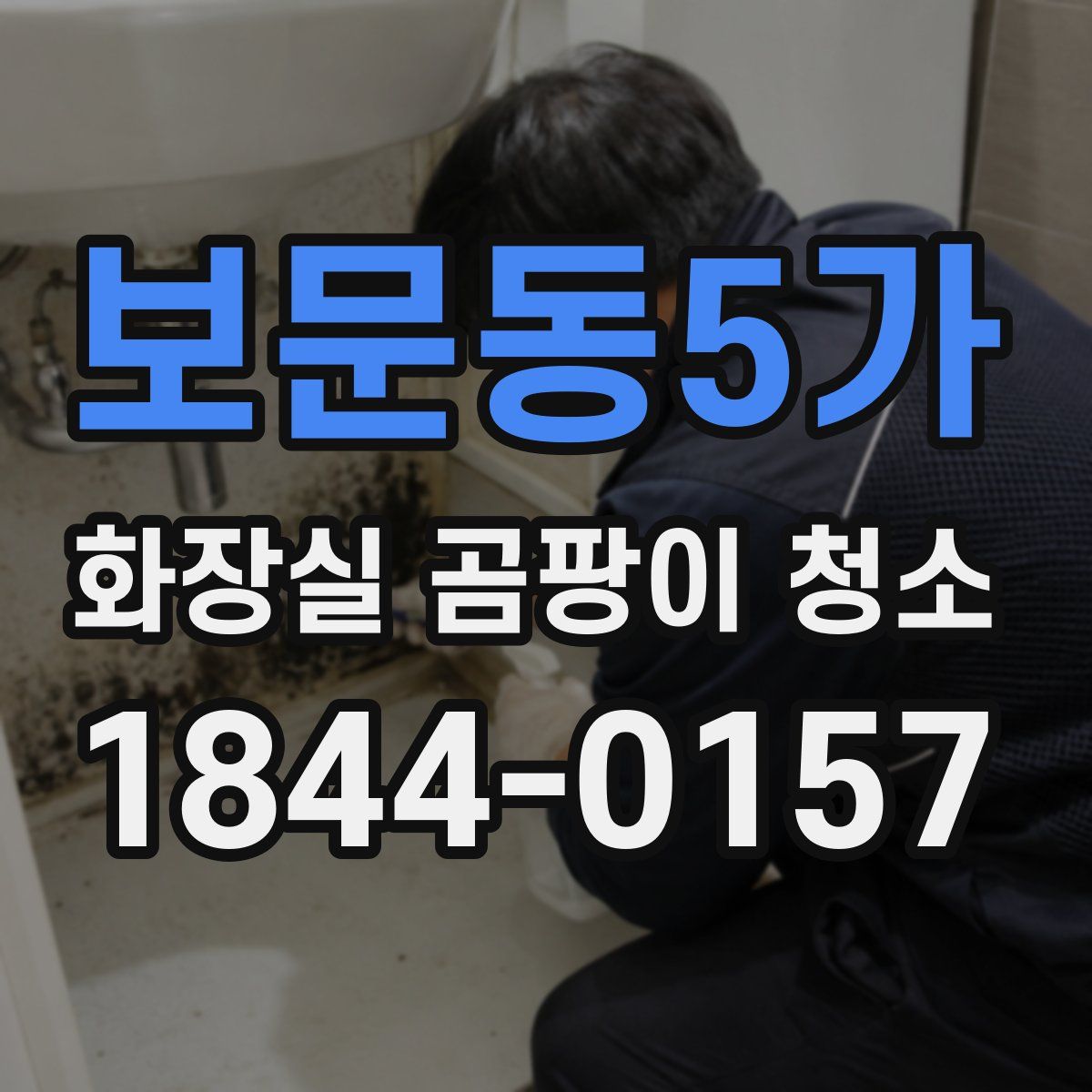보문동5가 화장실 곰팡이 청소
