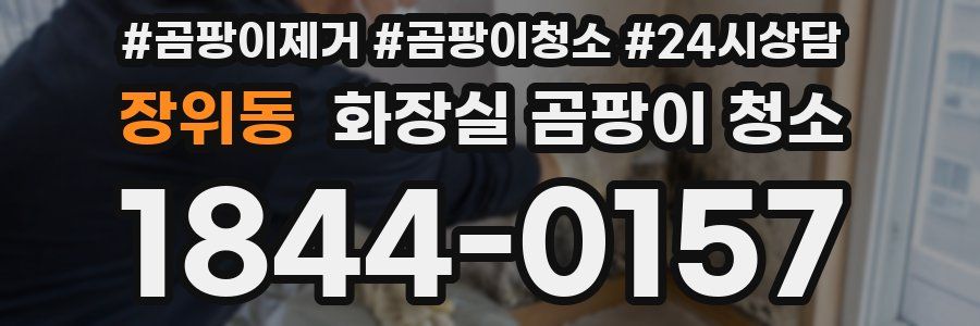 장위동 화장실 곰팡이 청소
