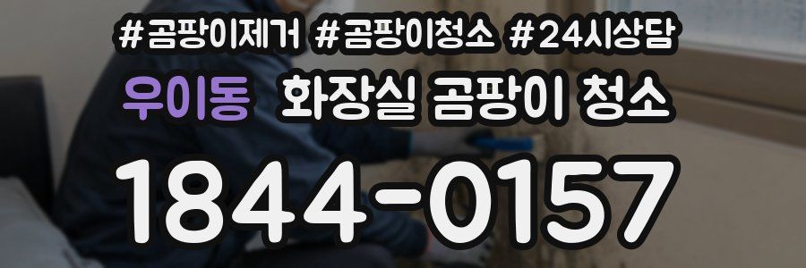 우이동 화장실 곰팡이 청소