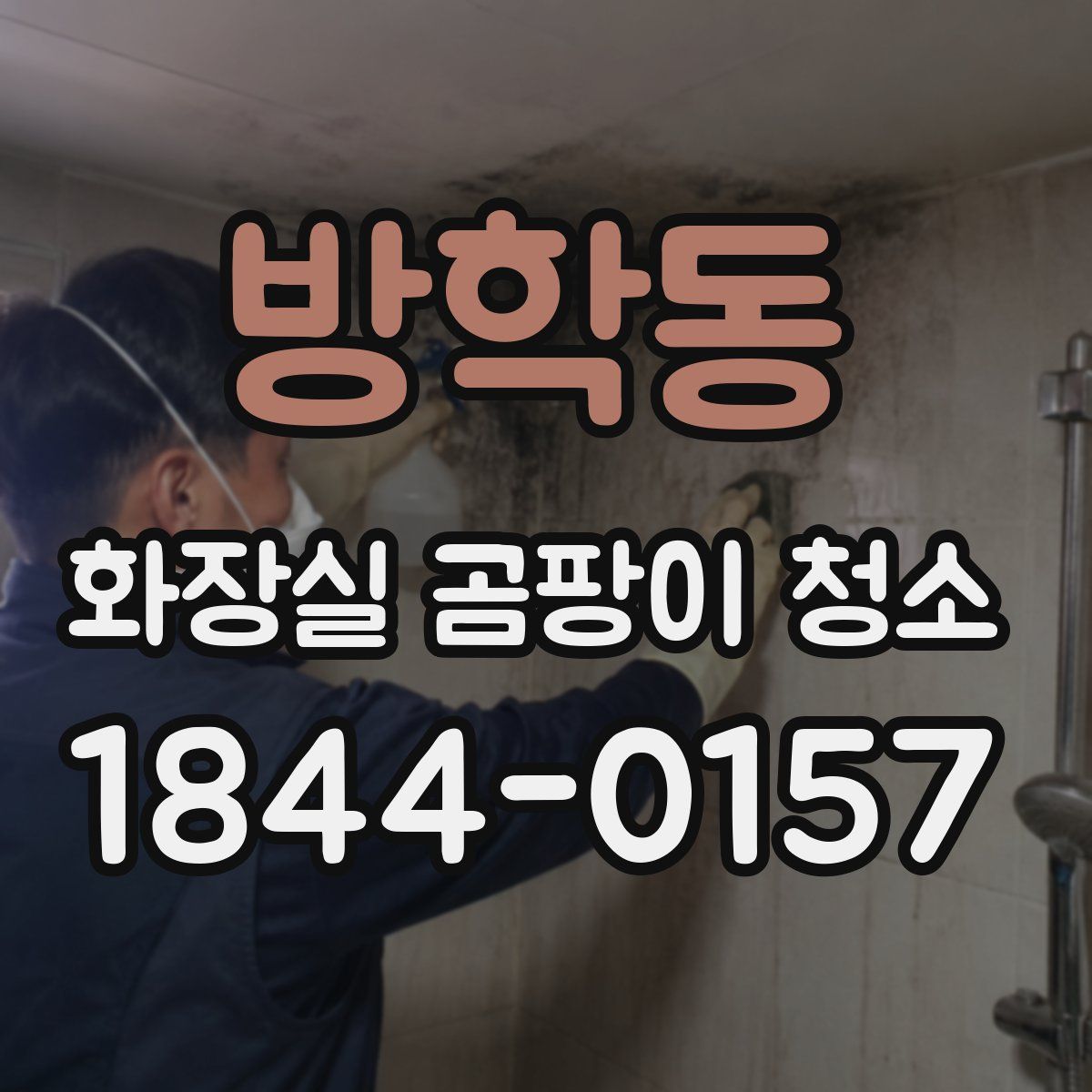방학동 화장실 곰팡이 청소