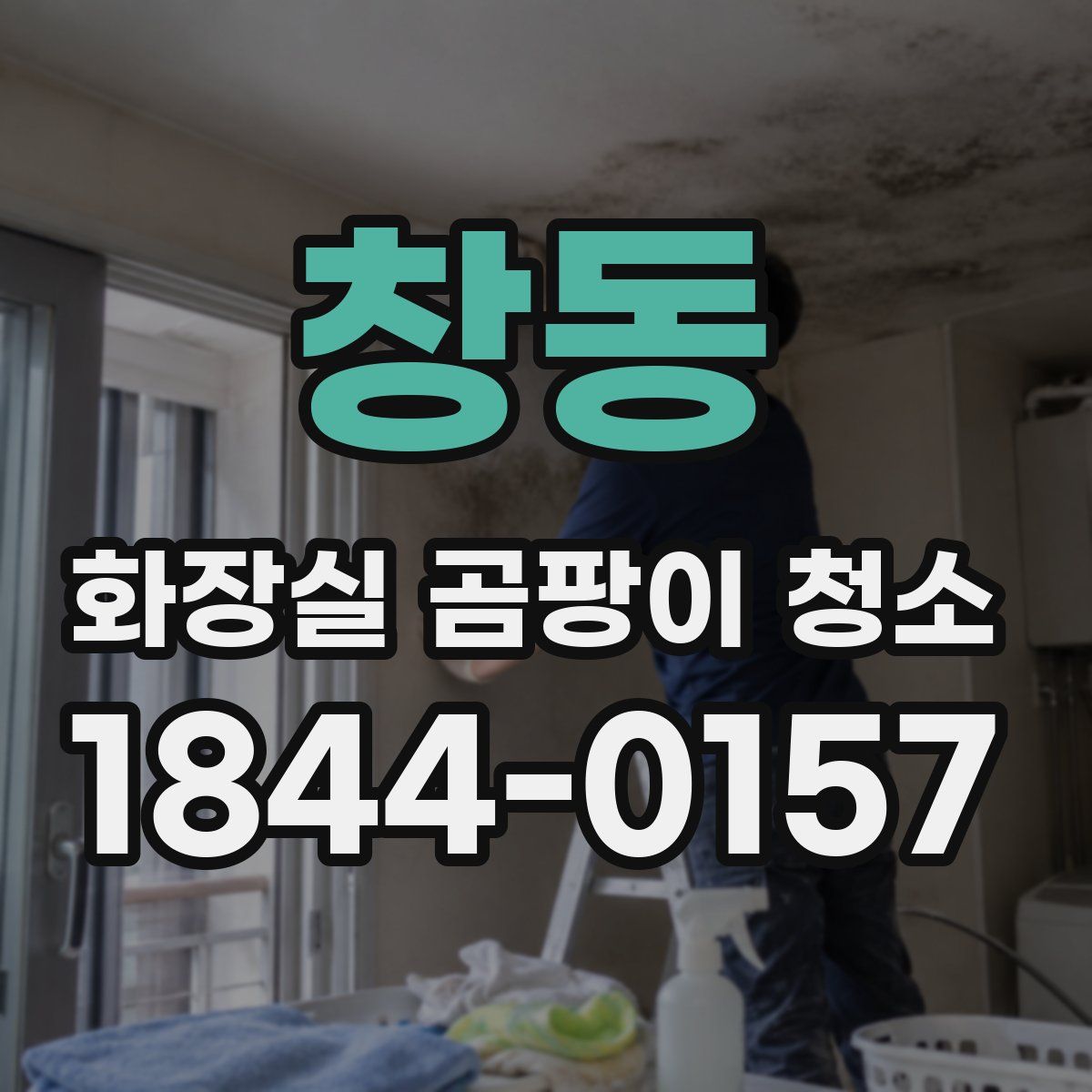 창동 화장실 곰팡이 청소