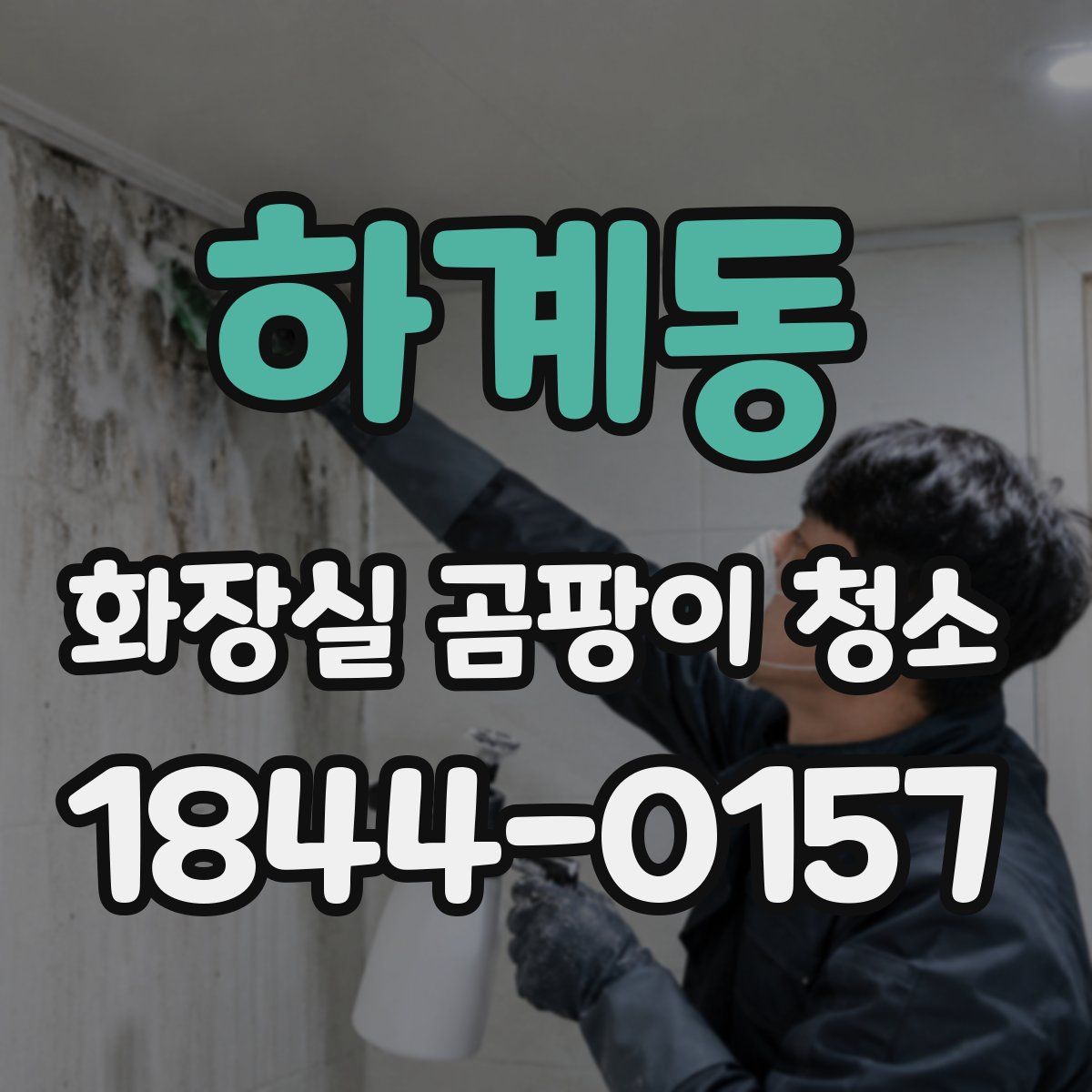 하계동 화장실 곰팡이 청소