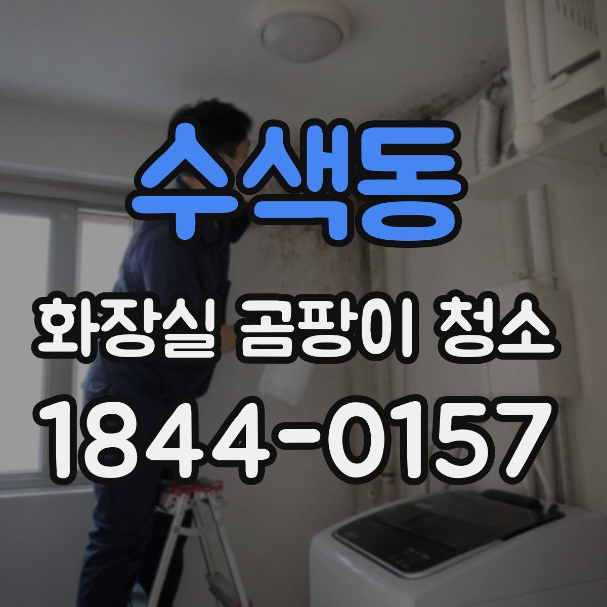 수색동 화장실 곰팡이 청소