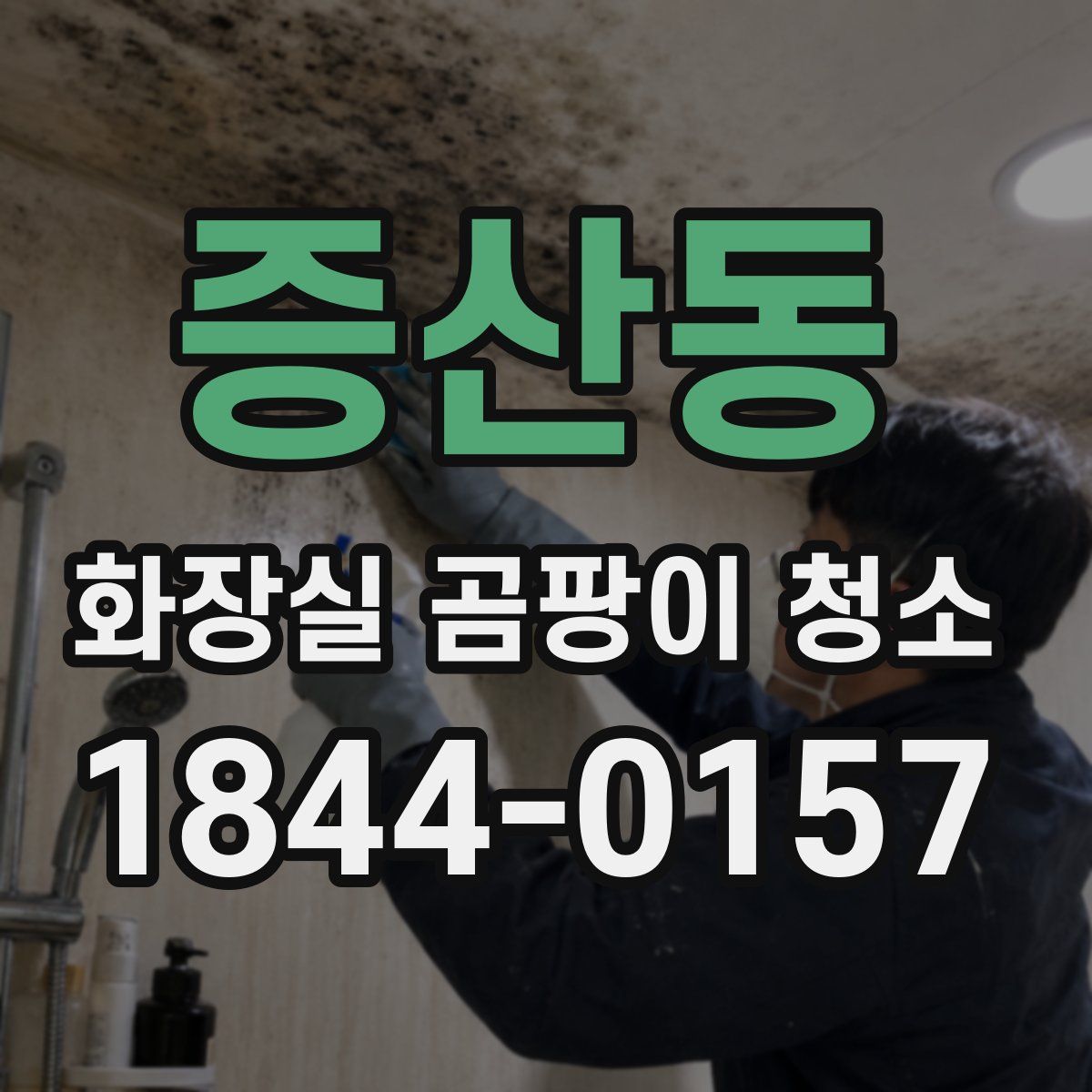 증산동 화장실 곰팡이 청소