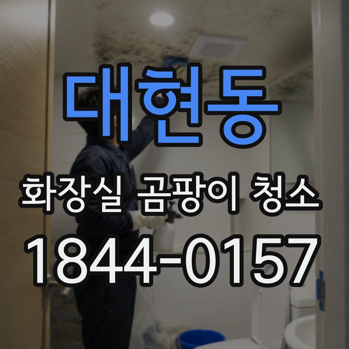 대현동 화장실 곰팡이 청소