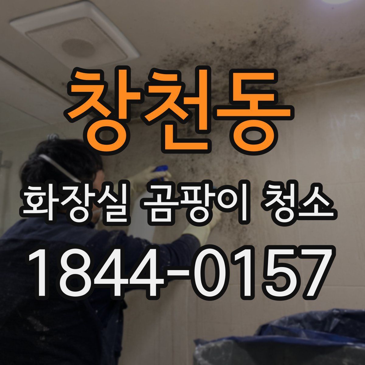 창천동 화장실 곰팡이 청소
