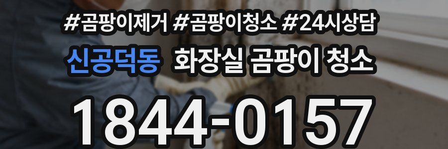 신공덕동 화장실 곰팡이 청소
