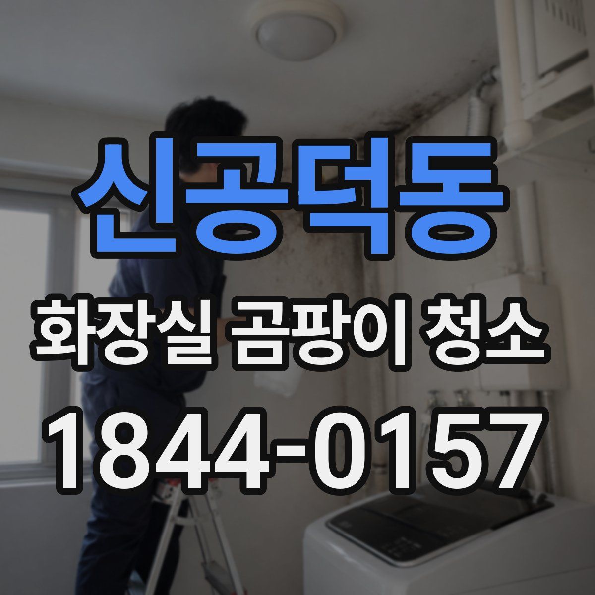 신공덕동 화장실 곰팡이 청소