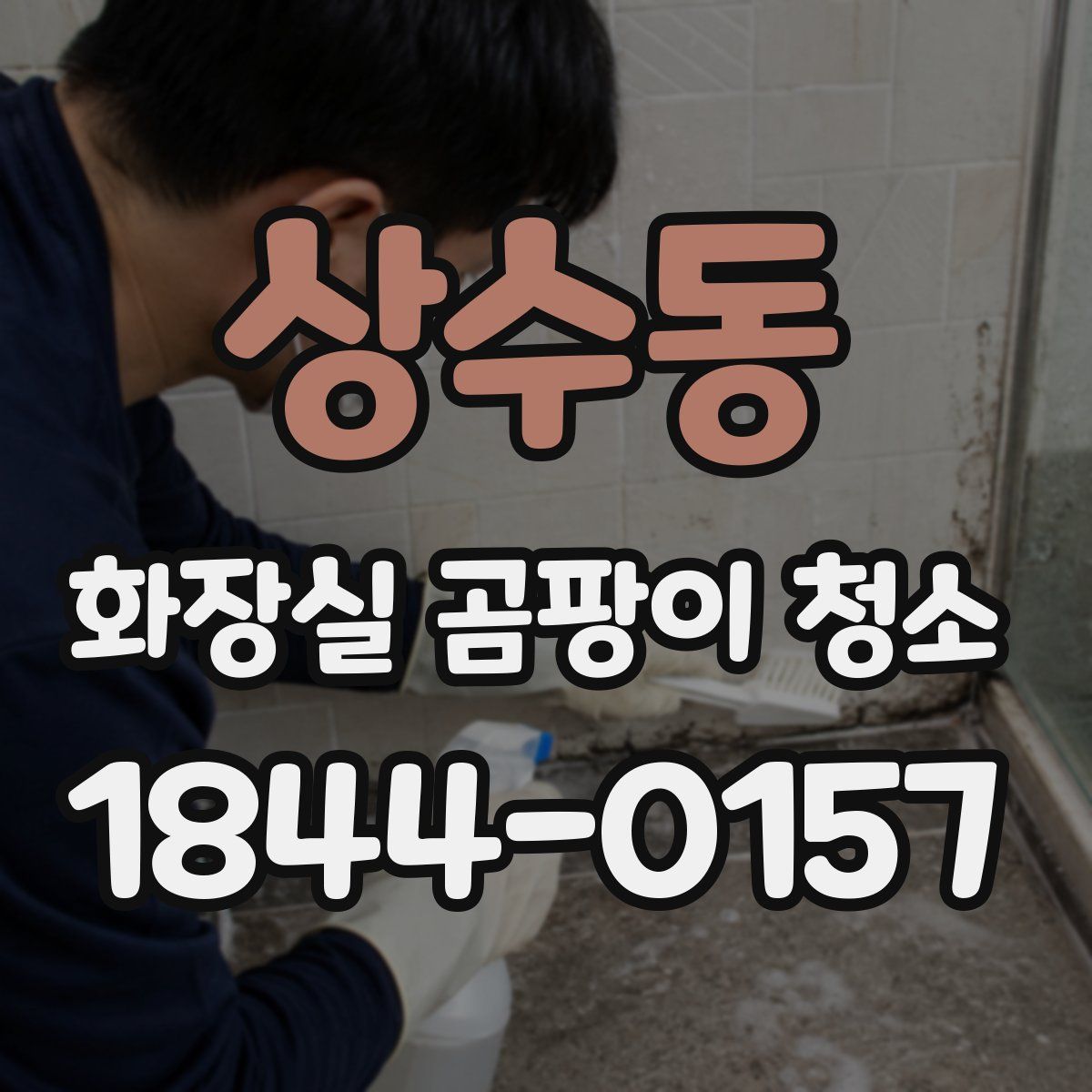 상수동 화장실 곰팡이 청소