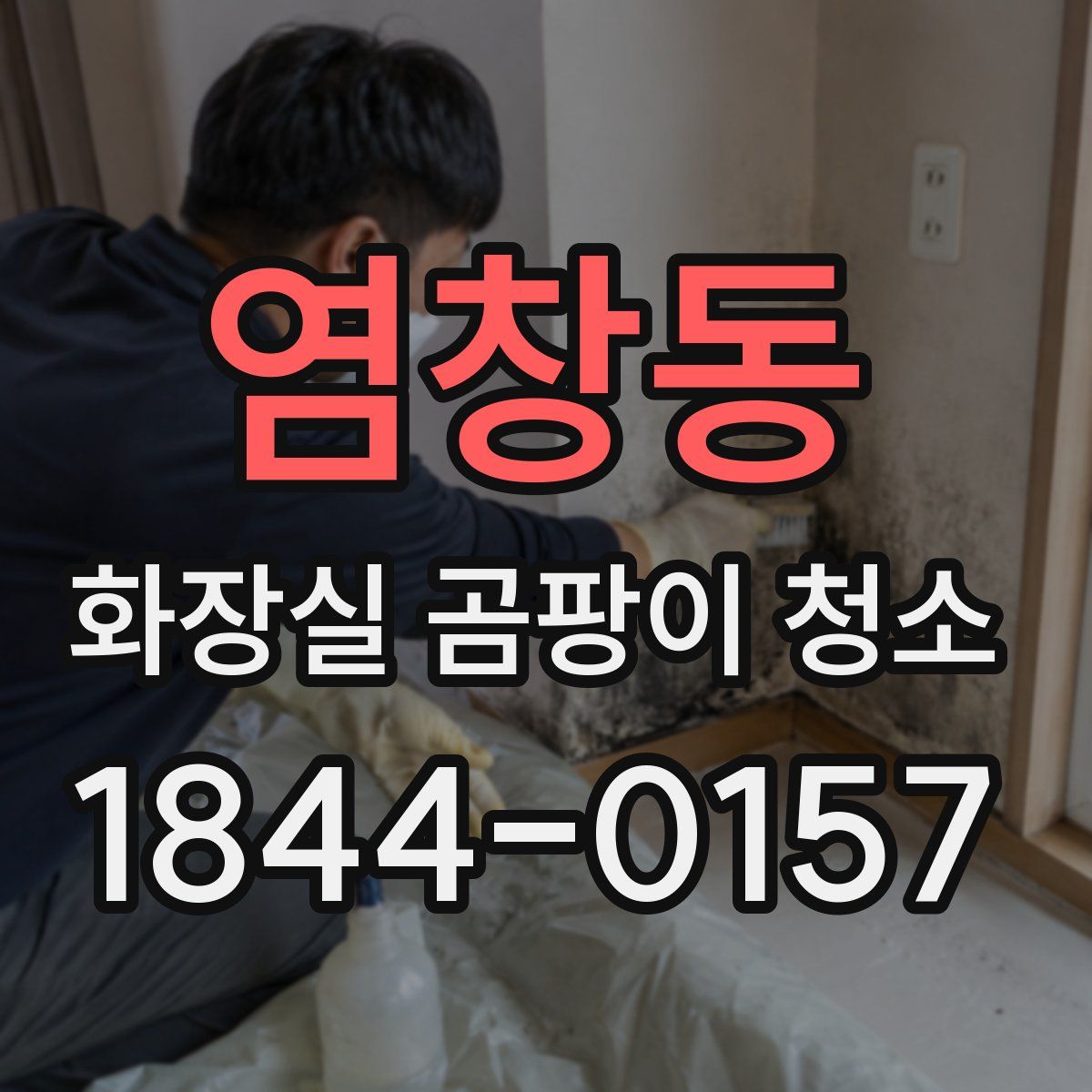 염창동 화장실 곰팡이 청소