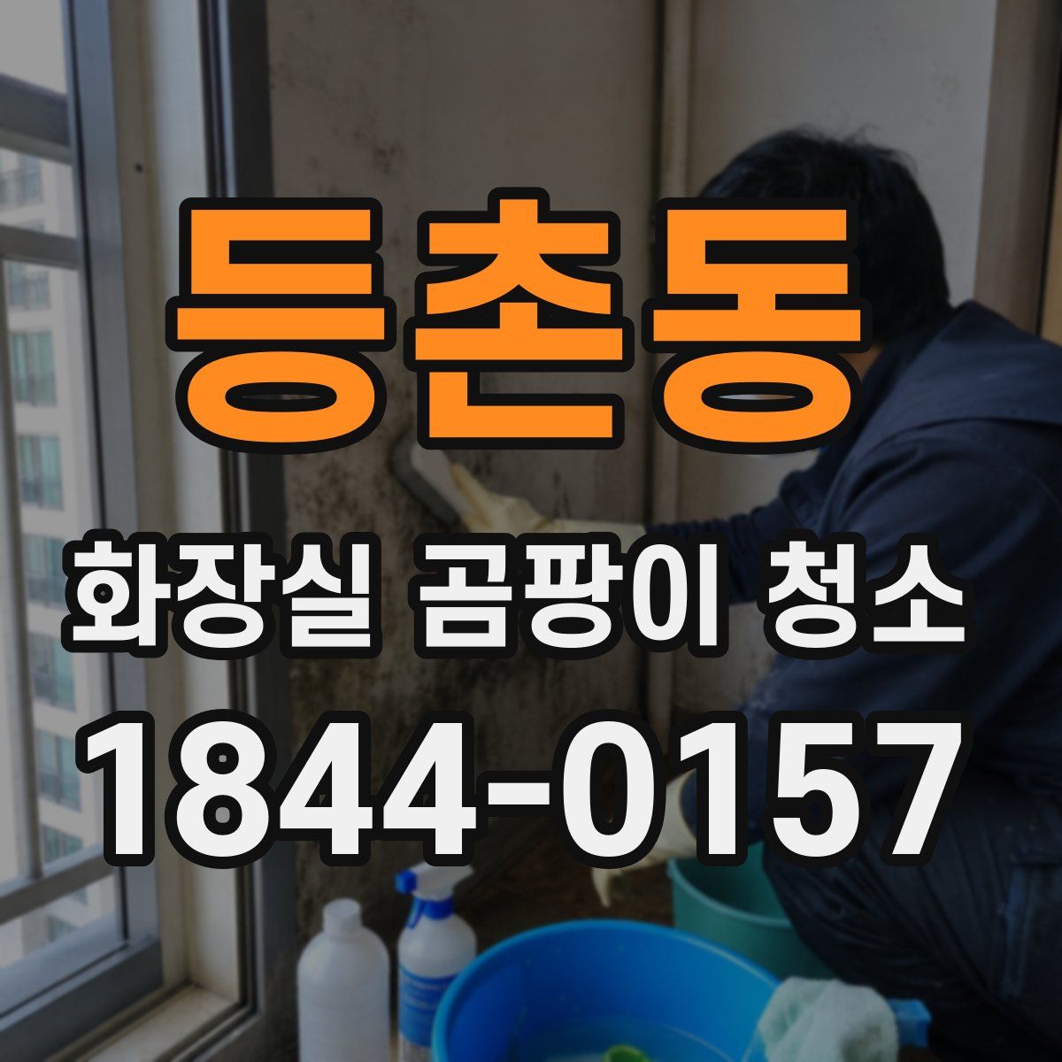 등촌동 화장실 곰팡이 청소