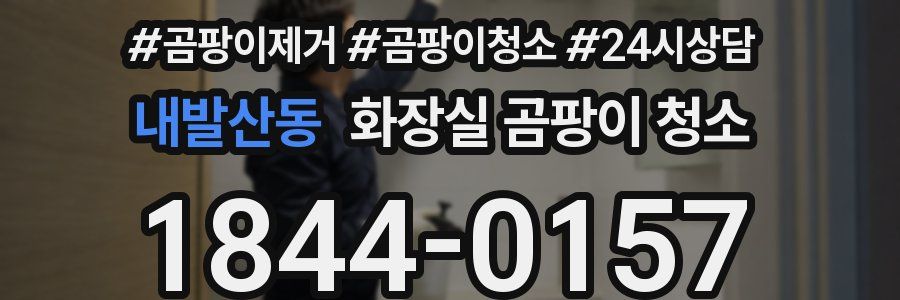 내발산동 화장실 곰팡이 청소