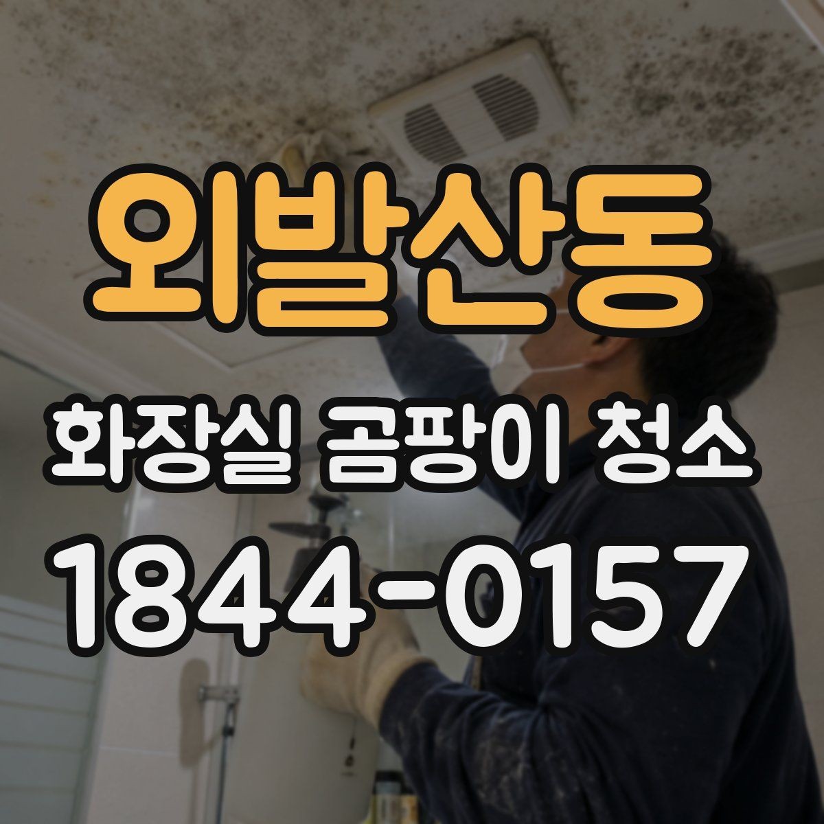외발산동 화장실 곰팡이 청소 세면대 아래 습기와 물고임 함께 보는 방법