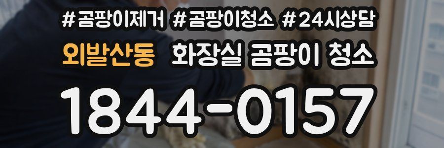 외발산동 화장실 곰팡이 청소