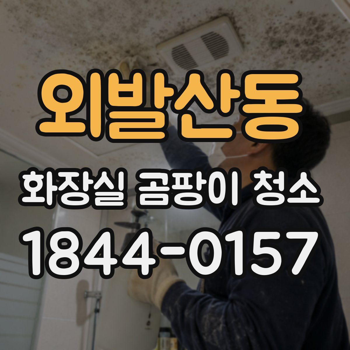 외발산동 화장실 곰팡이 청소