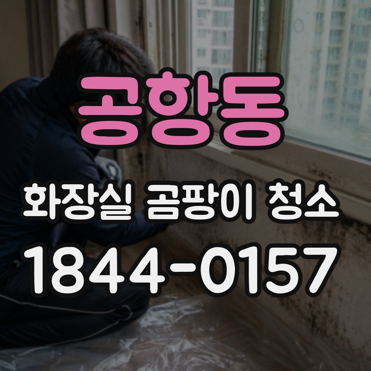 공항동 화장실 곰팡이 청소