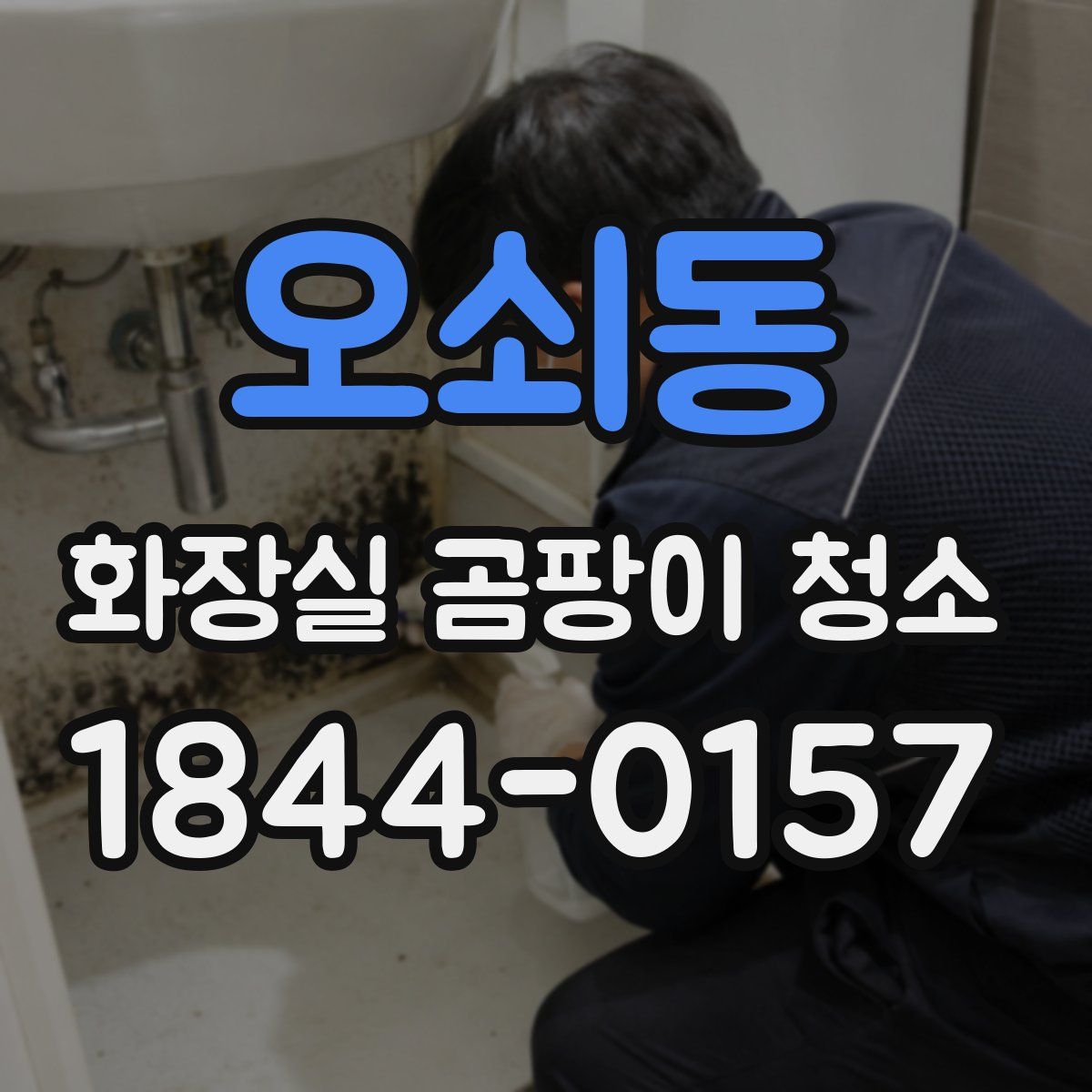 오쇠동 화장실 곰팡이 청소