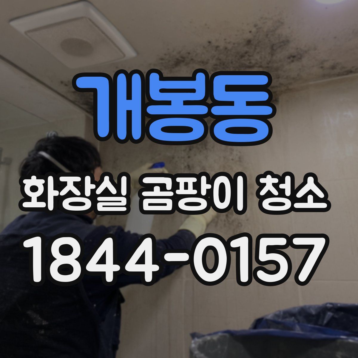개봉동 화장실 곰팡이 청소