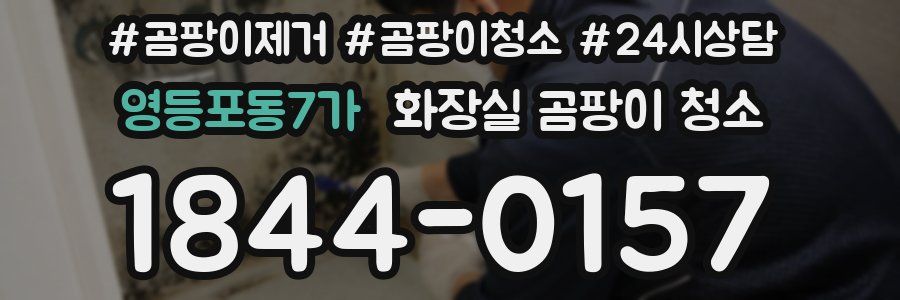 영등포동7가 화장실 곰팡이 청소