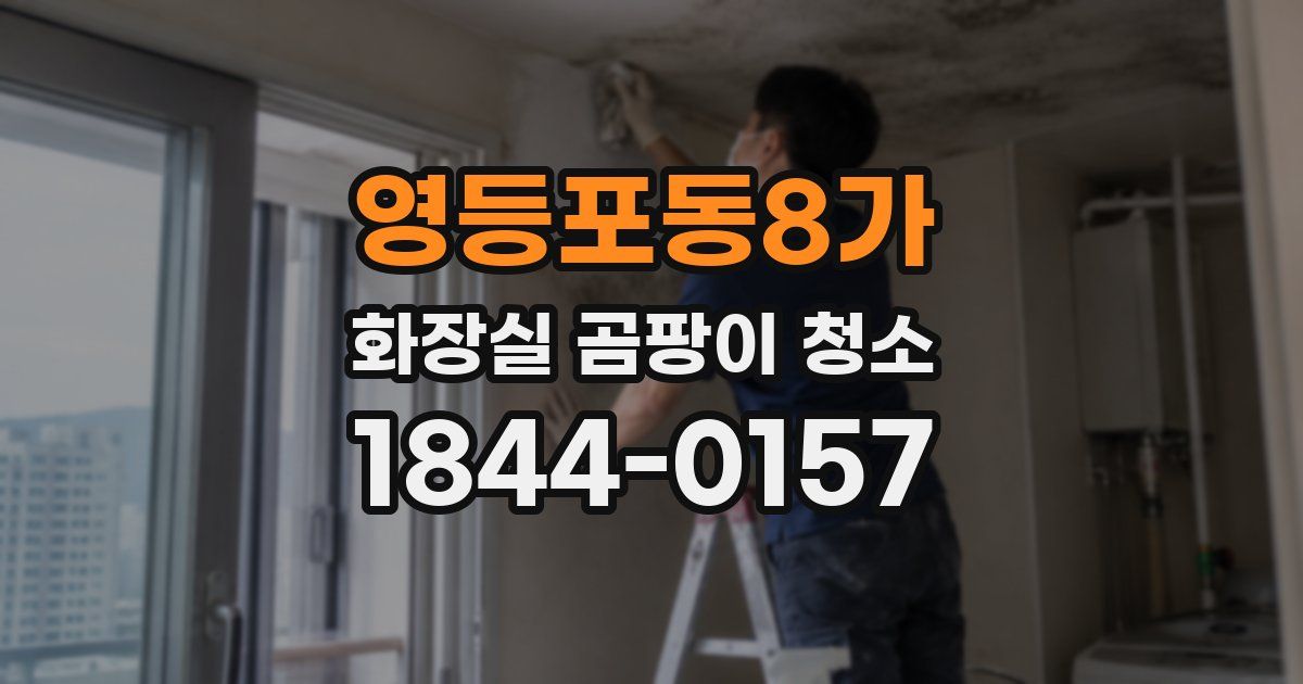 영등포동8가 화장실 곰팡이 청소