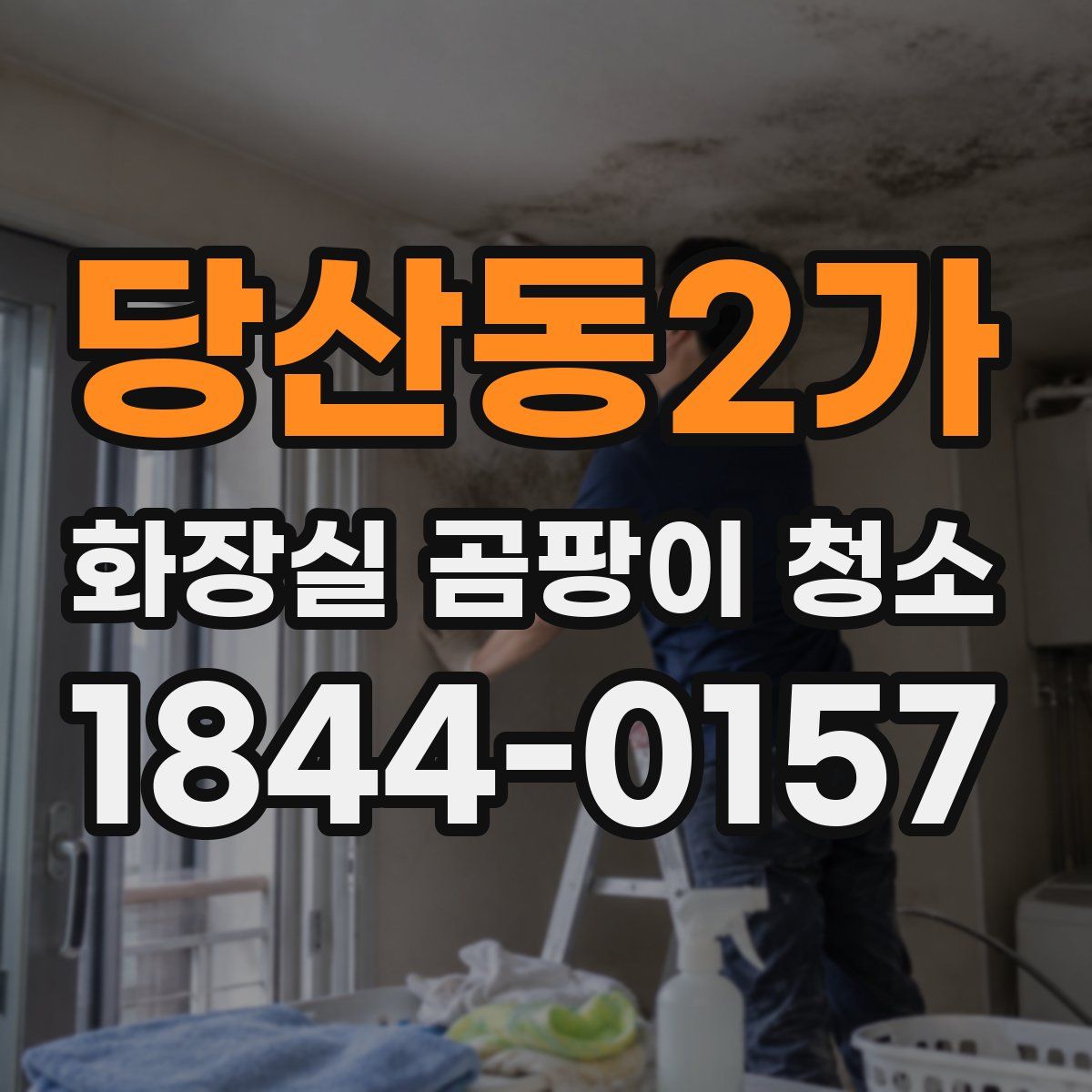 당산동2가 화장실 곰팡이 청소