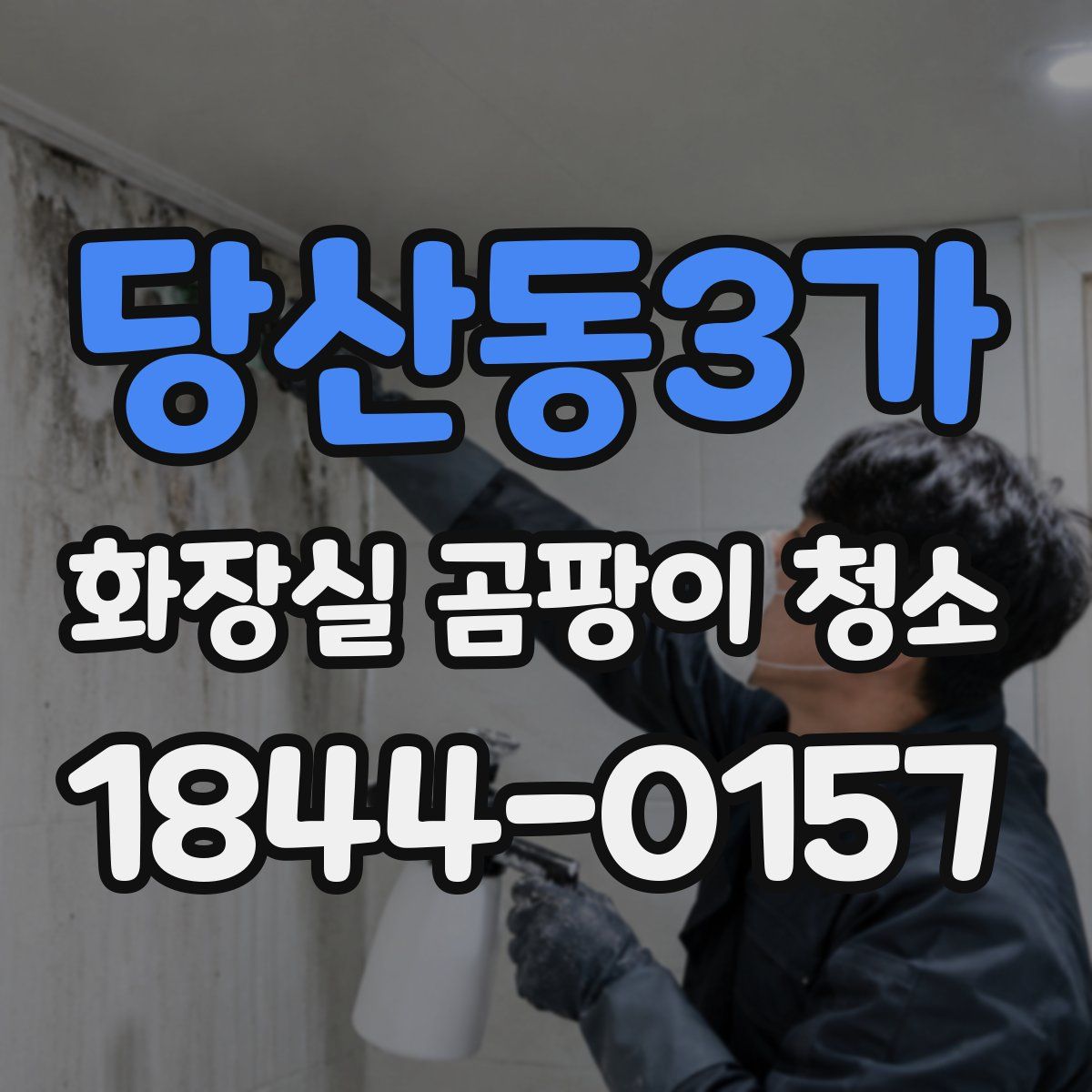 당산동3가 화장실 곰팡이 청소