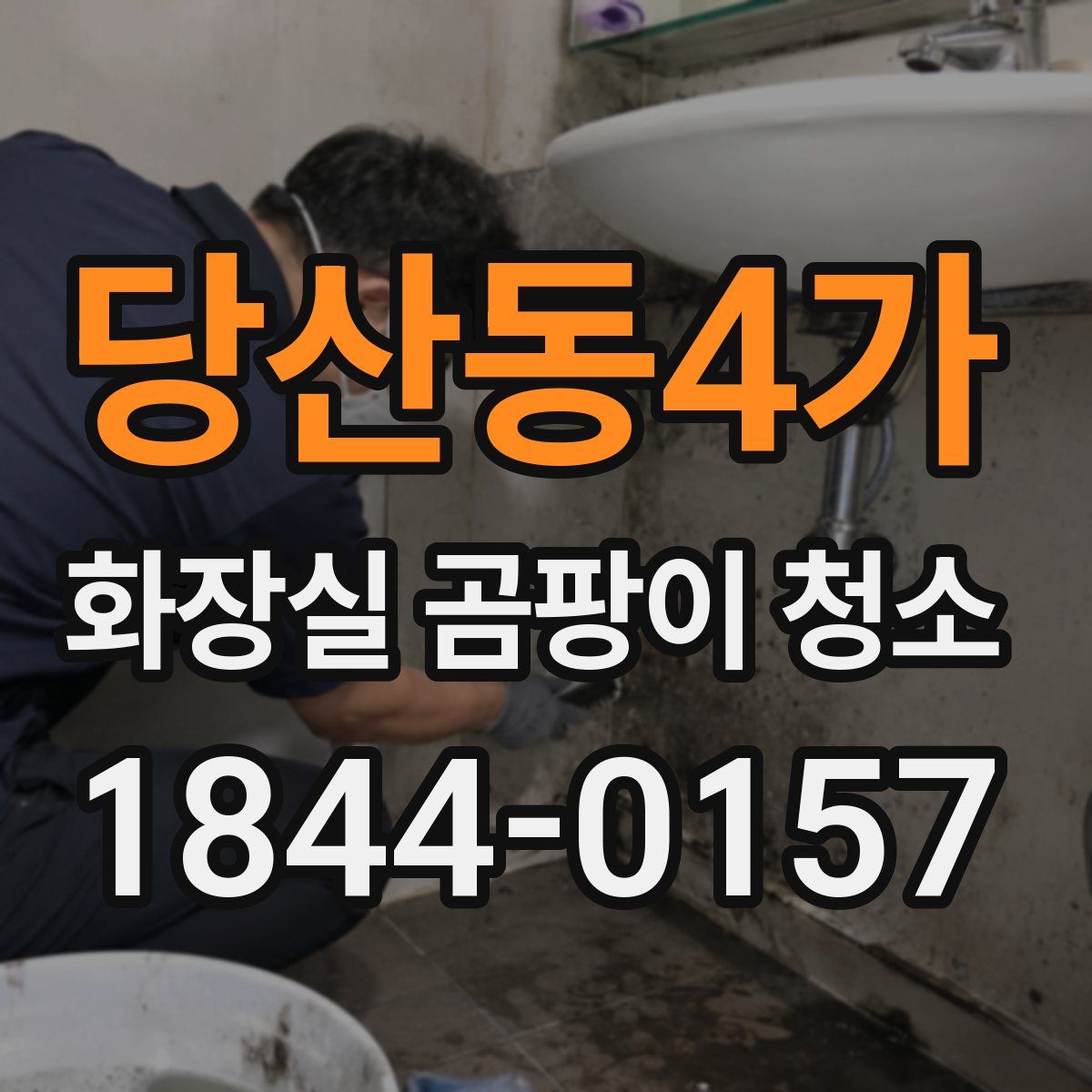 당산동4가 화장실 곰팡이 청소