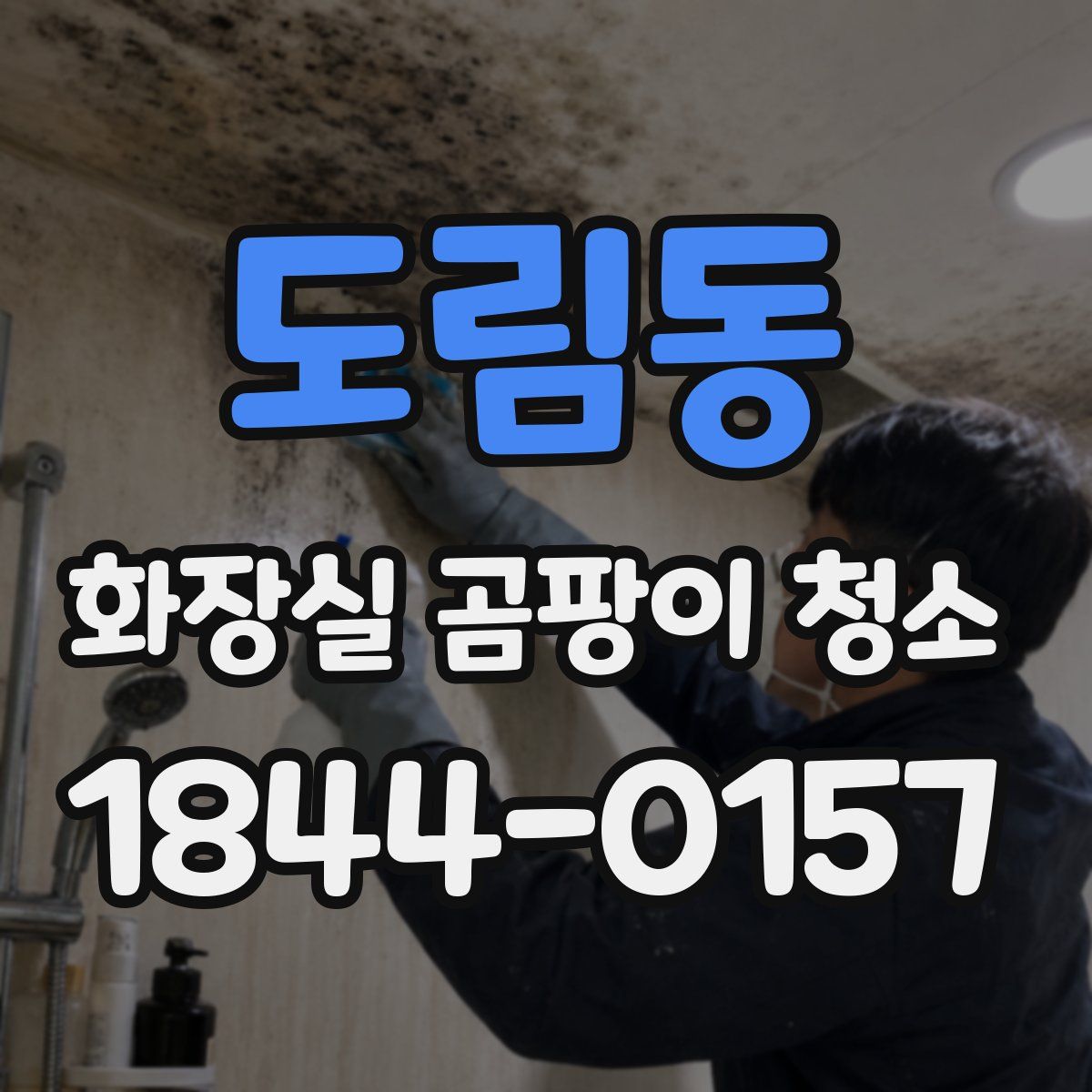 도림동 화장실 곰팡이 청소