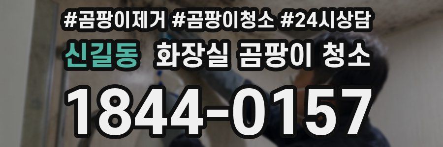 신길동 화장실 곰팡이 청소
