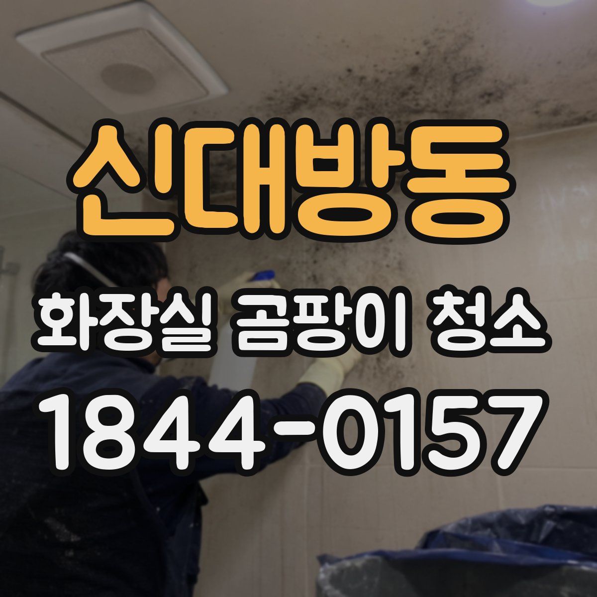 신대방동 화장실 곰팡이 청소