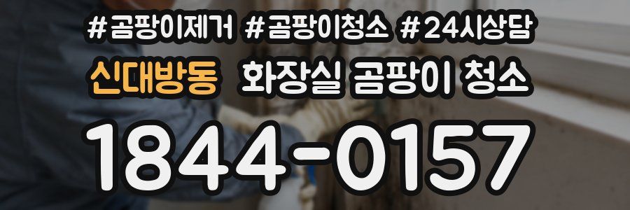 신대방동 화장실 곰팡이 청소