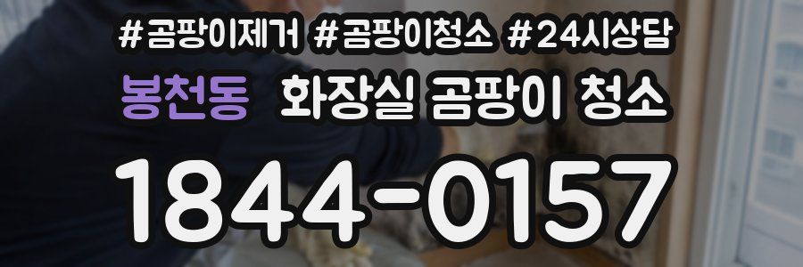 봉천동 화장실 곰팡이 청소