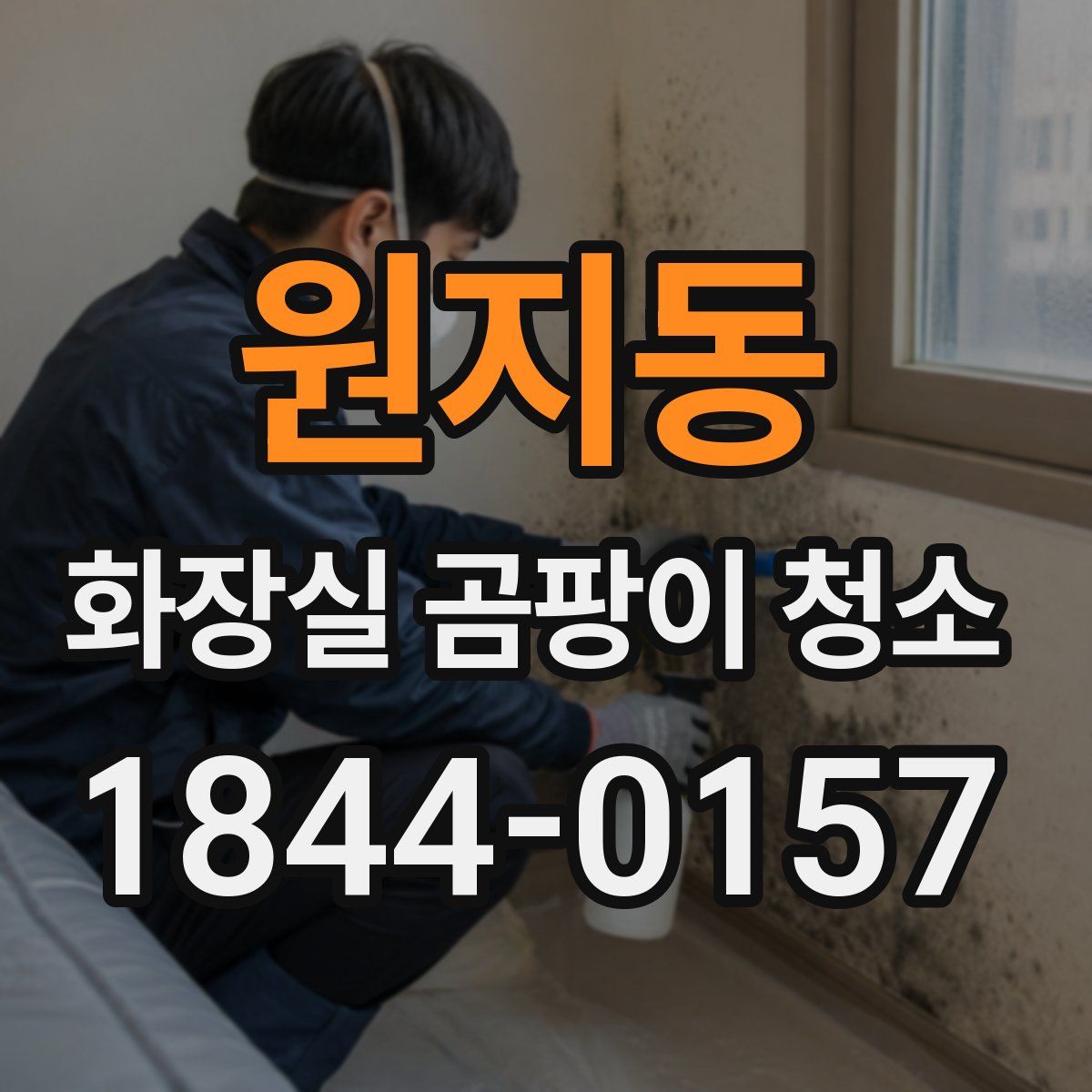 원지동 화장실 곰팡이 청소