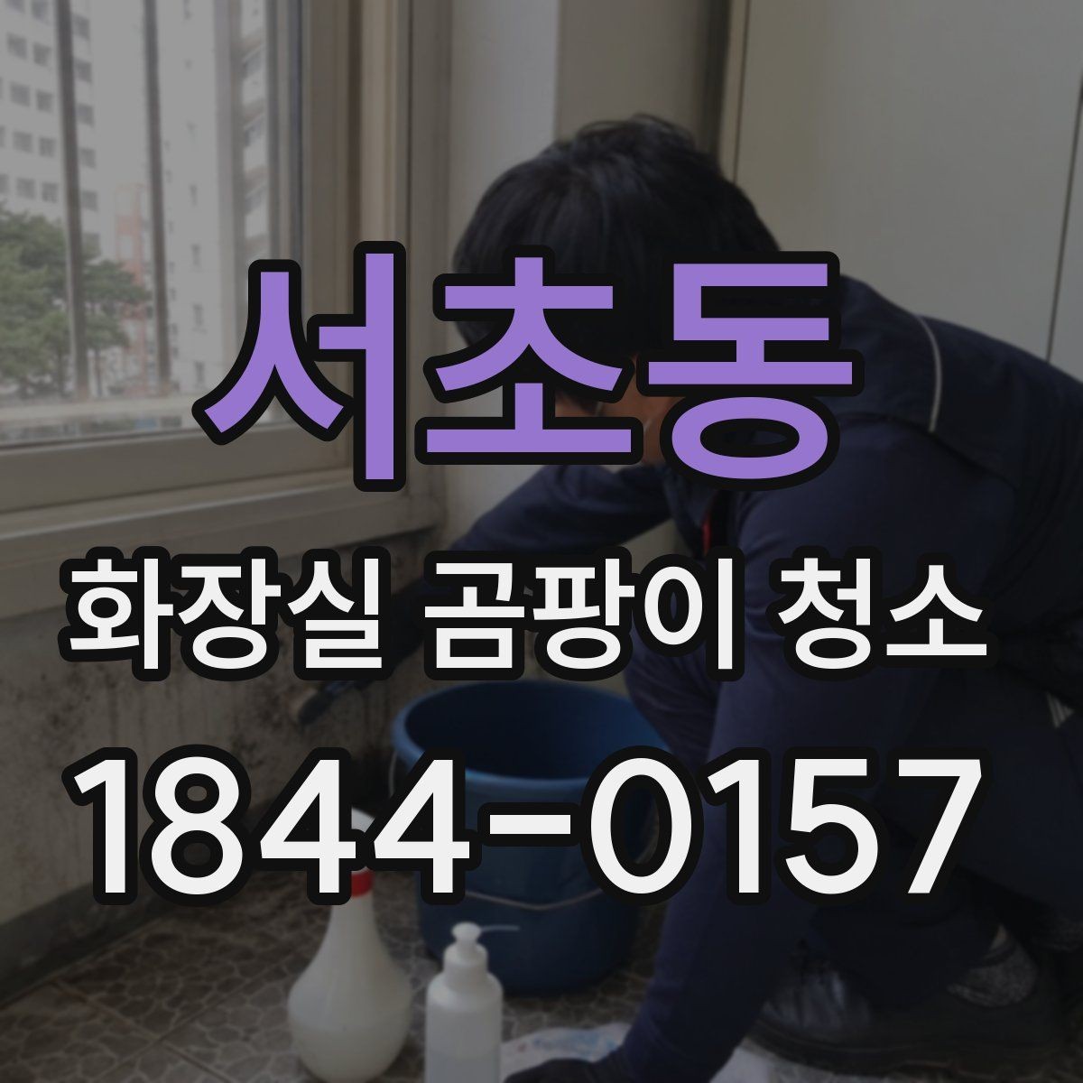 서초동 화장실 곰팡이 청소 변기 주변 얼룩이 묵은 때인지 보는 기준