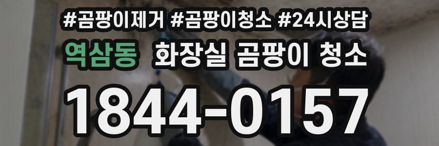 역삼동 화장실 곰팡이 청소