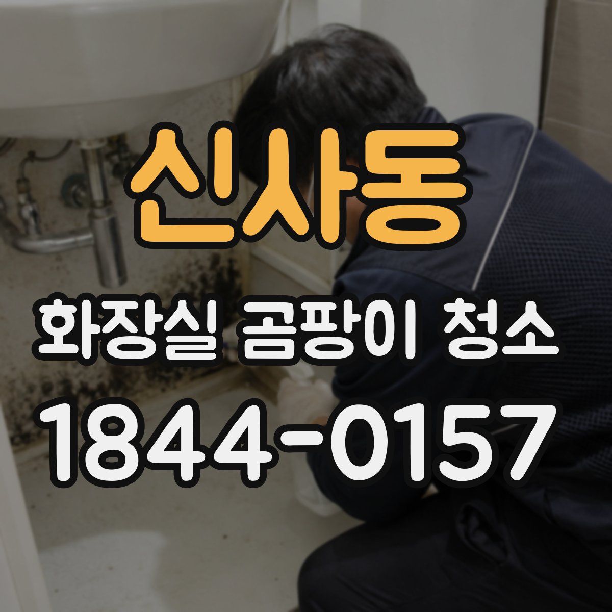 신사동 화장실 곰팡이 청소