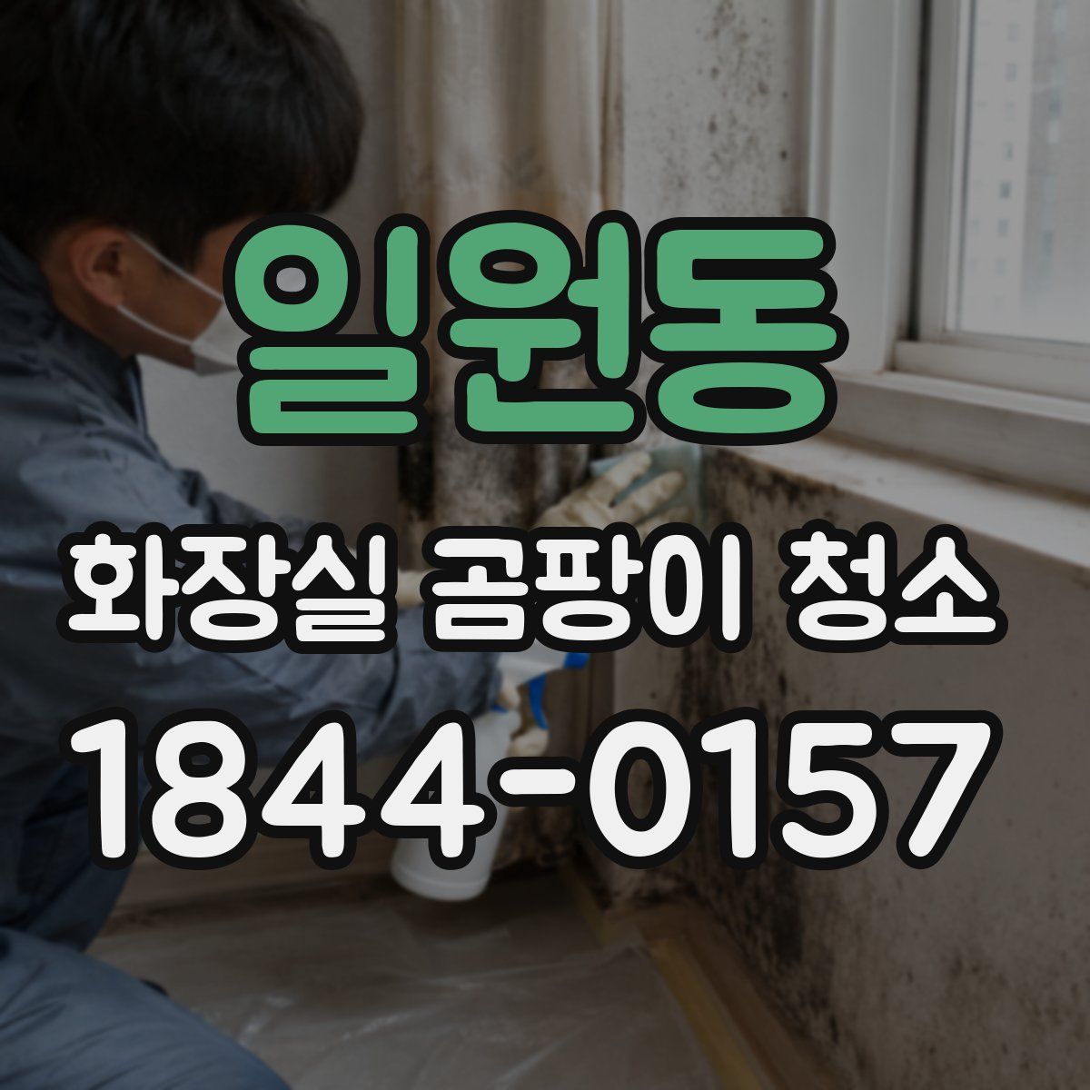 일원동 화장실 곰팡이 청소