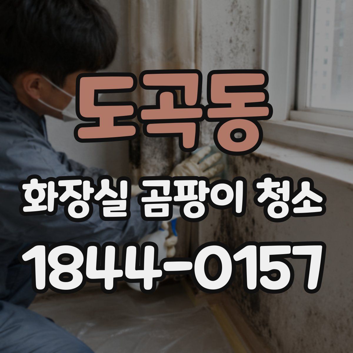 도곡동 화장실 곰팡이 청소