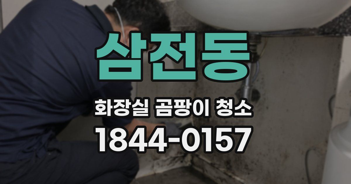 삼전동 화장실 곰팡이 청소